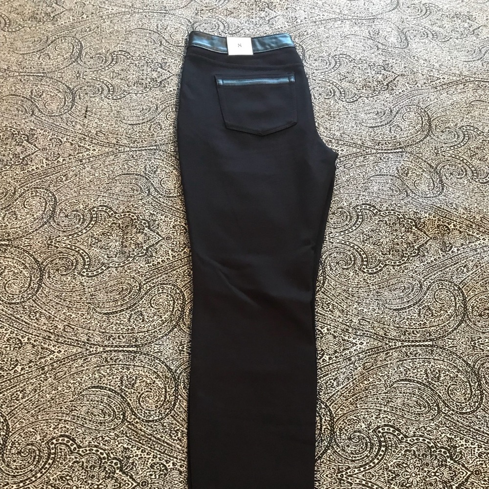 Faux leather leggings